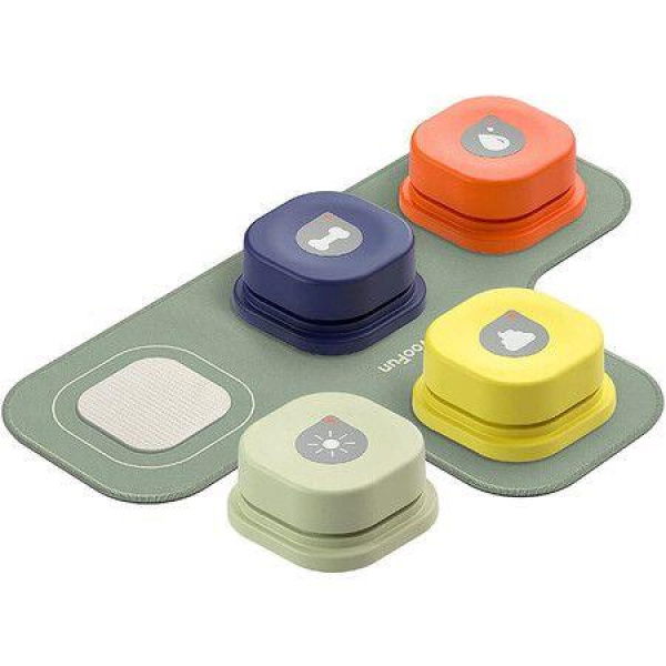 Talking Pet Starter 4of SetPiece Set Recordable Buttons For Dogs Communication