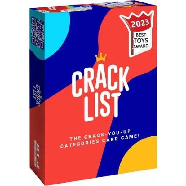 The CrackUp Categories Card Game 2 Players Game for Kids Teens Adults Family Board Games Best Family Card Game