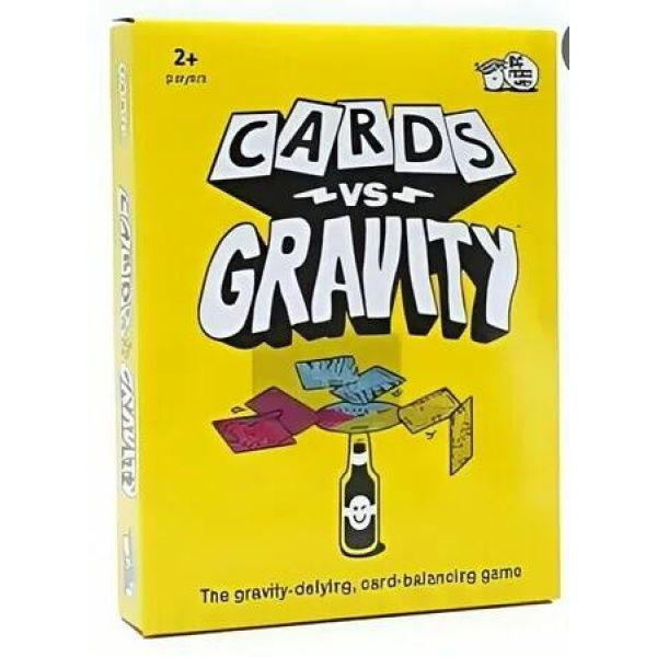 The Gravity-Defying Card Game | Hilarious Balancing Challenge for 2-4 Players. Perfect for Bars, Parties and Family Gatherings