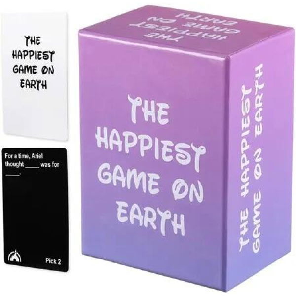 The Happiest Game Earth Card Game Families Friends Super Fun Social Gathering Entertainment Laughter Gifting Birthday Parties Pre-Drinks