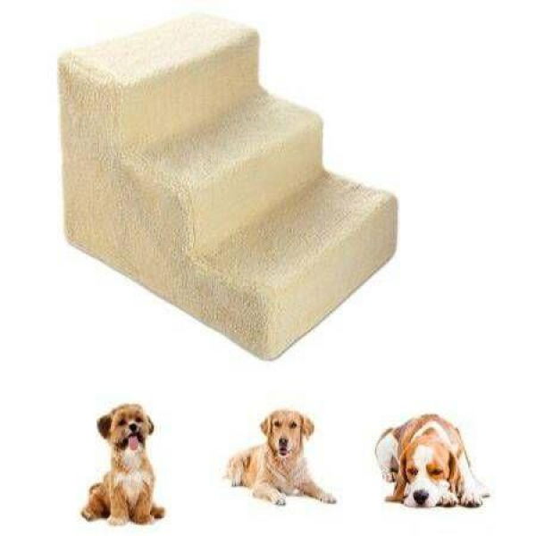 The New Dog Gym Cat Ladder Ladder Pet Climbed The Ladder Stairs Washable Cover 3 Steps