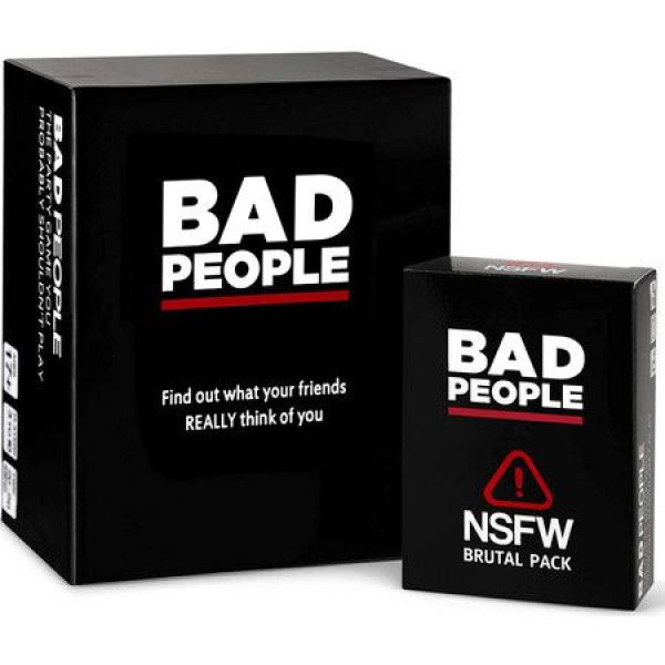 The Savage Party Game You Probably Shouldnt Play + The NSFW Brutal Expansion Pack.