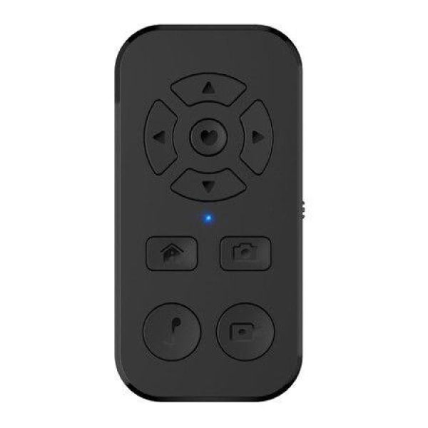 TikTok Scrolling Remote Control for iPhone and Android Smartphones,Bluetooth Page Turner for Kindle App,Camera Photo and Video Clicker for iPhone (Black)