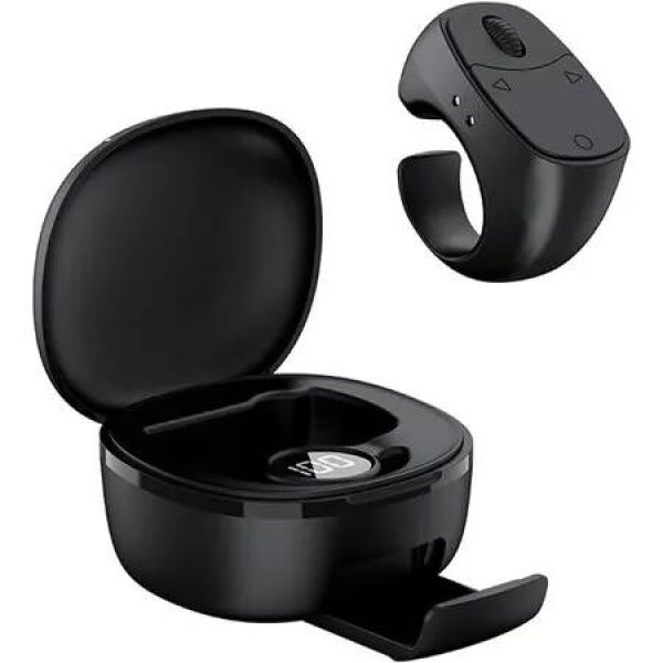 TikTok Scrolling Ring, Wireless Bluetooth Remote Control for iPhone iPad, Page Turner Camera Remote, Compatible with iOS Android