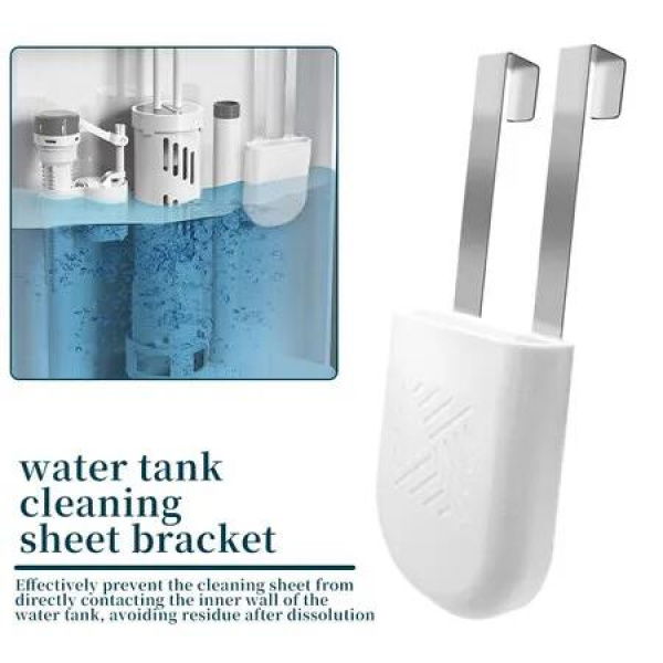 Toilet Tank Cleaning Tablet Holder,Bleach Tablet Holder For Toilet Tank,Hanging Toilet Cleaner Carrier For Universal Toilet Cleaner Caddy