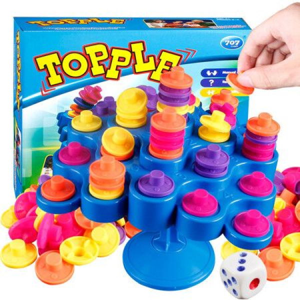 Topple Balance Game Family Activity Board Game Children Gift