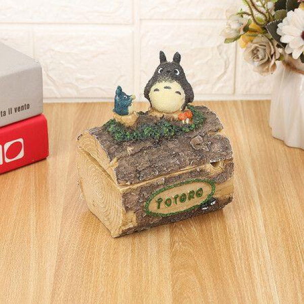 Totoro Resin Crafts Cute Doll Ashtray Ornament