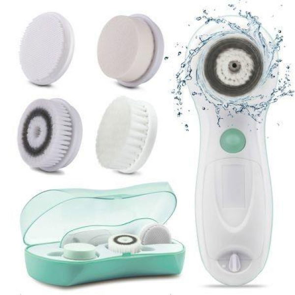 TOUCHBeauty TB-0759A Beauty Apparatus 3 In 1 Rotating Electric Facial Cleansing Brush Compact Portable Beauty Apparatus