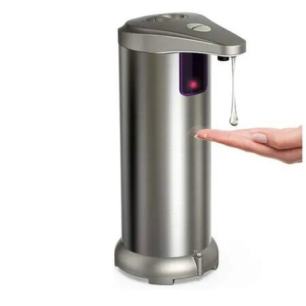 Touchless Infrared Motion Sensor Automatic Soap Dispenser: High Capacity, Waterproof, and Adjustable for Any Space