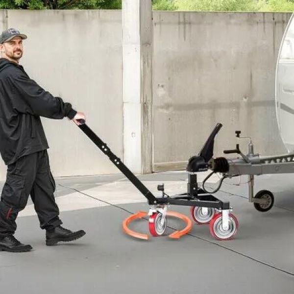 Trailer Dolly 1587kg Tongue Weight Capacity 18 and 22 inch Height Adjustable 3500lbs