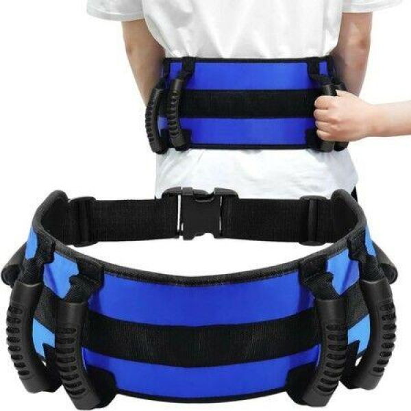 Transfer Gait Belt,Walking Belt with 6 Handles Belt,Mobility Aid for Elderly Obese Disable People,Hospitals Home Care