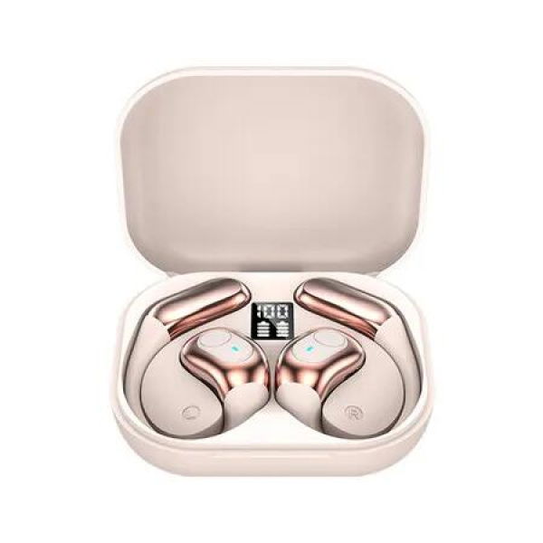 Translation Earbuds Real Time, AI Translator Earbuds Support 144 Languages, Language Translator Earbuds for Android iOS, for Travel Business (Skin Color)