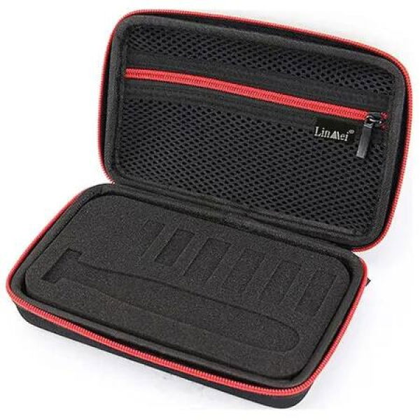 Travel Shaver Case Compatible with One Blade QP2724/90 QP2834/70 QP2630/72 Hybrid Electric Trimmer Hard Portable Storage Carrying Case, Red