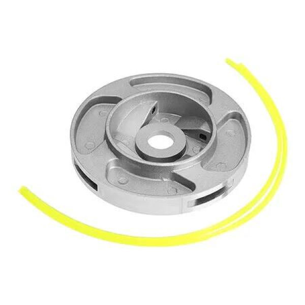 Trimmer Head Aluminium Grass Cutter Weed Eater Universal Fit Lawn Mower Replacement Durable Gardening Tool