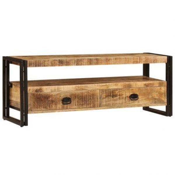 TV Cabinet 120x35x45 Cm Solid Mango Wood