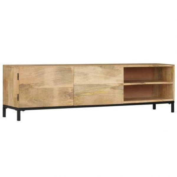 TV Cabinet 145x30x41 Cm Solid Mango Wood