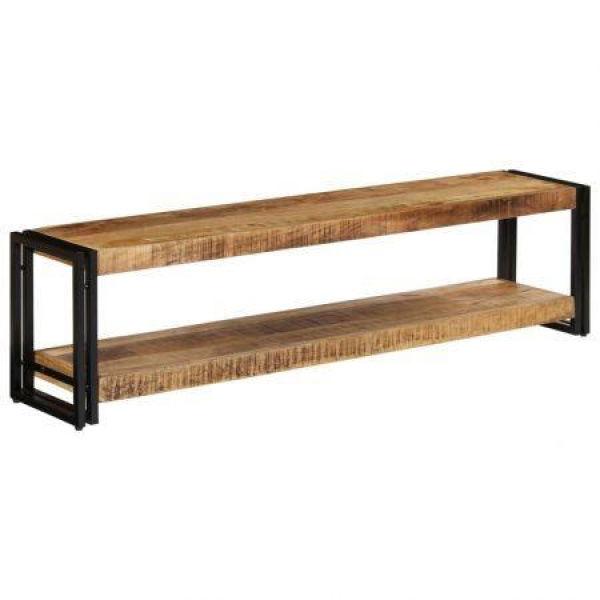 TV Cabinet 150x30x40 Cm Solid Mango Wood