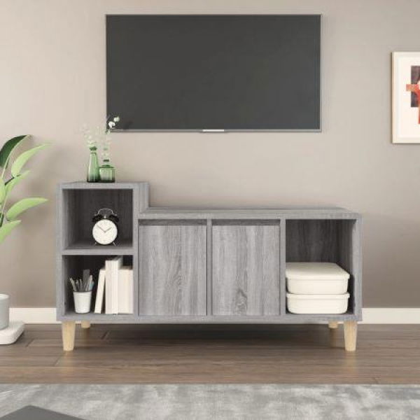 TV Cabinet Grey Sonoma 100x35x55 Cm Engineered Wood