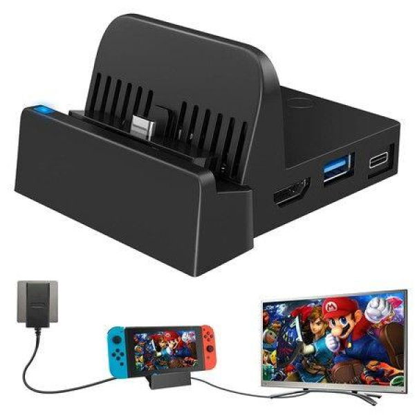 TV Docking Station For Nintendo Switch Replacement For Official Nintendo Switch With HDMI