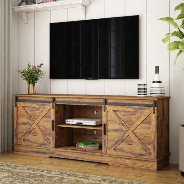 TV Kitchen Console Table Dining Cabinet Stand Farmhouse Entertainment Unit Bench Sideboard Buffet Hallway Entryway Storage Centre