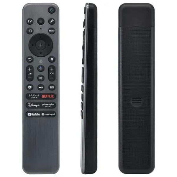 TV Remote Control Upgrade for Sony RMF-TX910U Voice Activated Backlight Metal Case 2023 Models Smart Bravia Entertainment