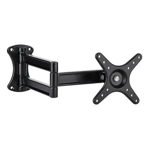 TV Wall Mount, Wall Bracket with Tilting Swivel Function for 10 to 27 inch Flat TV LED LCD Screen