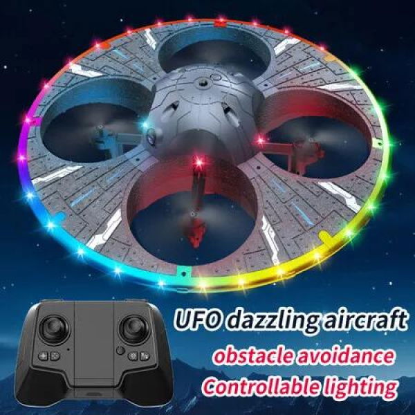 UFO Rc Drone Hd 4k Wide Angle Camera Intelligent Obstacle Avoidance One-Click Takeoff And Landing Aerial Photography Vehicle Toy