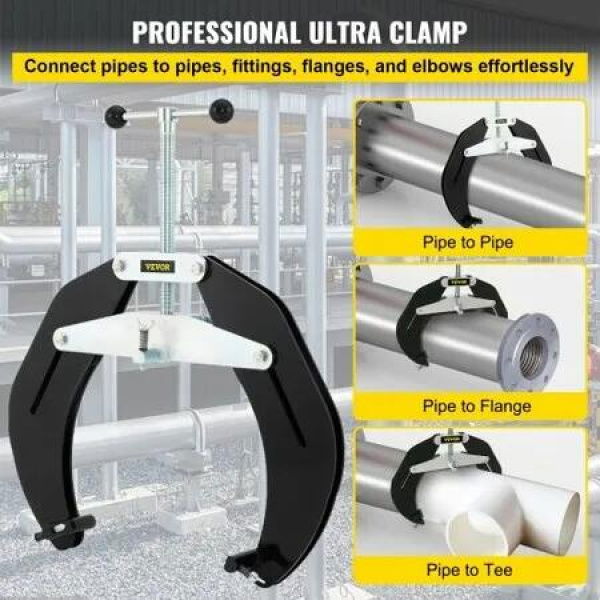 Ultra Clamp Pipe Clamp 5' - 12' Welding Alignment Clamp or Ultra Fit Clamp