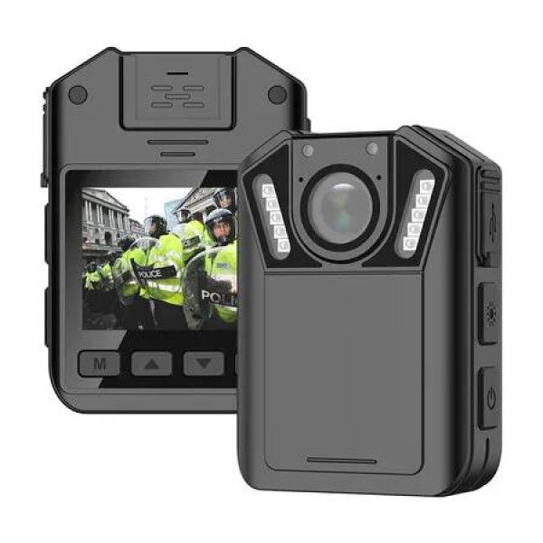 Ultra HD 1440P Body Camera with Audio and Video, 64GB Memory, 2.0 LCD, Night Vision, Wearable Mini Body Cam for Daily Record, Indoor, Outdoor
