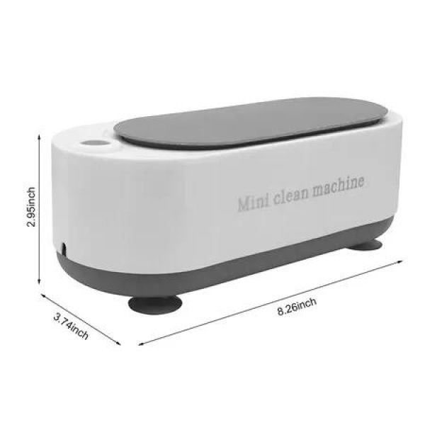 Ultrasonic Glasses Cleaner and Jewelry with Contact Lens Storage Case