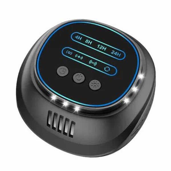 Ultrasonic Mouse Repellent With Speaker And Flashing Light Ultrasonic 360degree For Indoor Outdoor Insect,Ant Bat,Mice,Squirrel Repeller Color Black