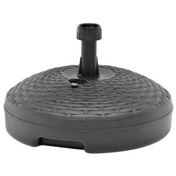 Umbrella Base Sand/Water Filled 20L Anthracite Plastic.