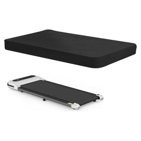 Under Desk Treadmill Cover, Waterproof 420D Oxford Walking Treadmill Cover Protective Walking Pad Dust Cover, 140cm L x 71cm W x 15cm H