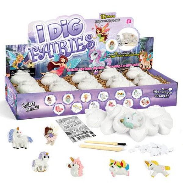 Unicorn Dig Kit For Kids Unicorn Fairy Toys Science Education