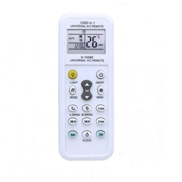 Universal Air Conditioner A/C Remote Control for Haier, Hitachi, Panasonic,Samsung, LG, Sharp, Gree, Midea, Bosch, Toshiba, Sanyo Air Conditioner Remote Control 1000 in 1