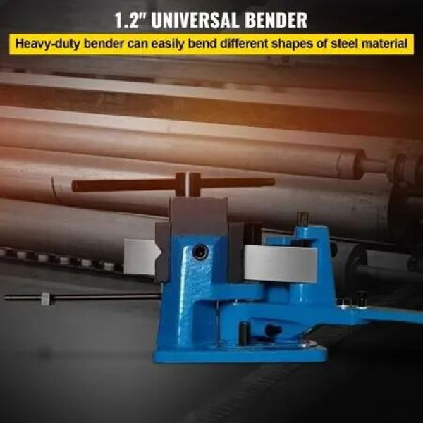 Universal Bender 0-120 Degree Hot Bending Circular Bending Round Steel Heavy-duty Metal Bender Detachable Bending Lever Angle Bender Steel