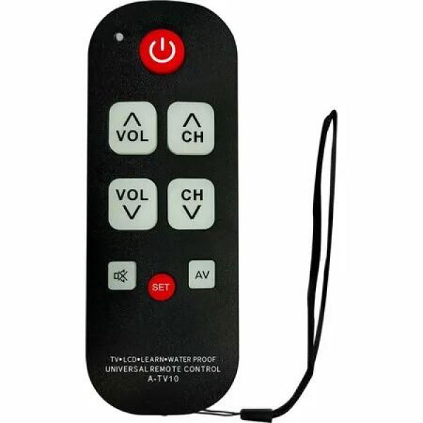 Universal Big Button TV Remote for Seniors,Elderly Simple Remote Easy to Use Set Up with Learning Functions for TV Cable Box Controller