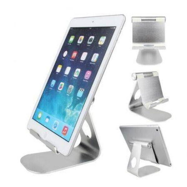 Universal Folding Aluminum Tablet Mount Holder Stand For IPad IPhone Samsung