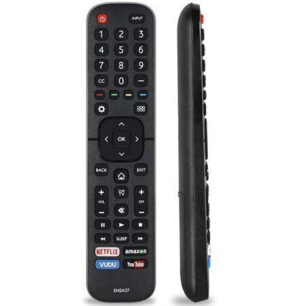 Universal for Hisense-TV-Remote, EN2A27 Remote Compatible with All Hisense 4K LED HD UHD Smart TVs