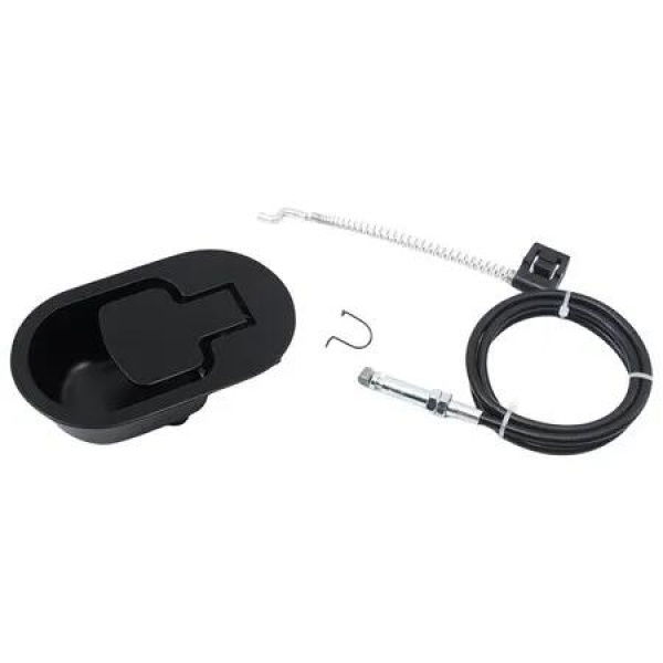 Universal Heavy Duty Metal Pull Recliner Handle with Cable, 4.7 inch to 5.2 inch, Fits Ashley and Other Brands Chair Release Handle for Sofa or Recliner