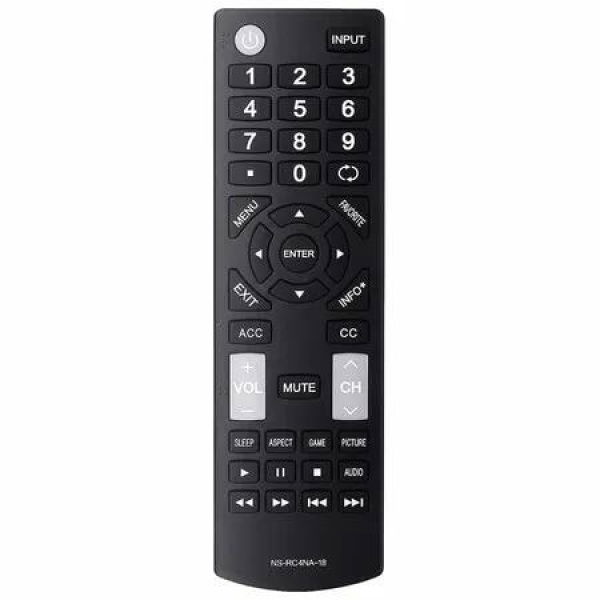 Universal NS-RC4NA-18 Remote Control Replacement for All Insignia TVs,No Programming Required (Not fit for Insignia fire TV)