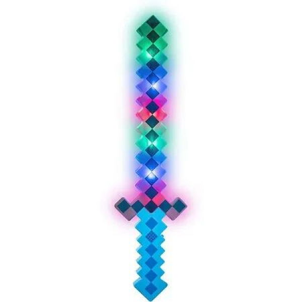Unleash the Power of Minecraft: LED Sword Toy for Immersive Play(Random Color)
