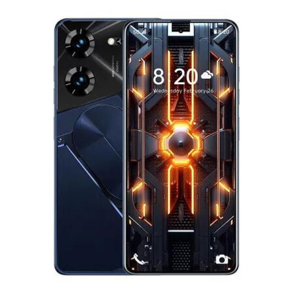 Unlocked Android Phone Pova5 Pro 4G 6GB 256GB 6.7 Inch HD Screen Snapdragon 888 48MP 108MP Camera Android 14 Cellphone Smartphone Black