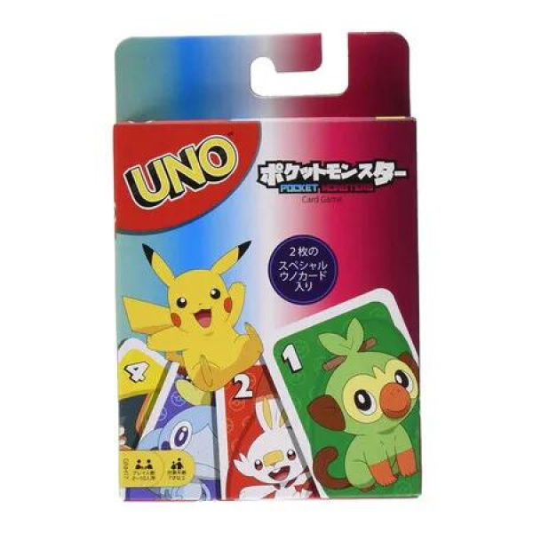 UNO Pokemon Card Game for Kids, Men, Women, Family and Game Night with Special Rule for 2 to 10 Players, English Version