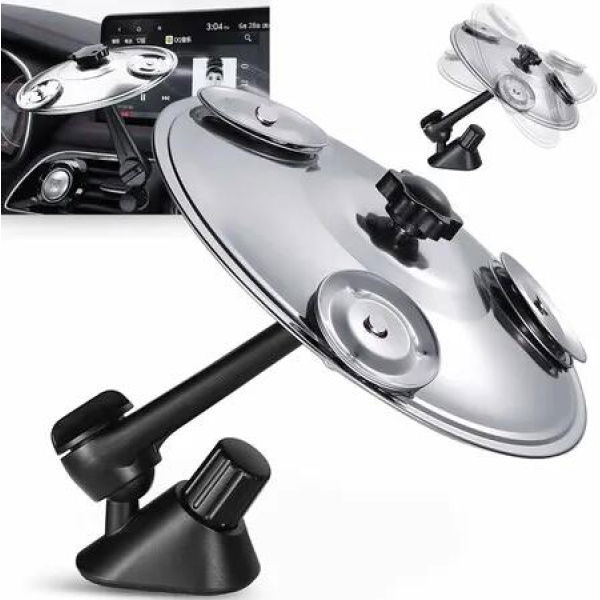Updated Car Cymbal Air Vent, Mini Car Drum Cymbal for Car Vent, Easy Clip On Car Crash Cymbal, Perfect for Music Lovers, Make Your Driving More Fun