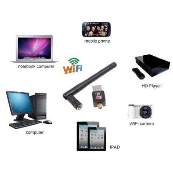 USB 150Mbps Mini WiFi Wireless LAN Internet Adapter 802.11n/g/b Network