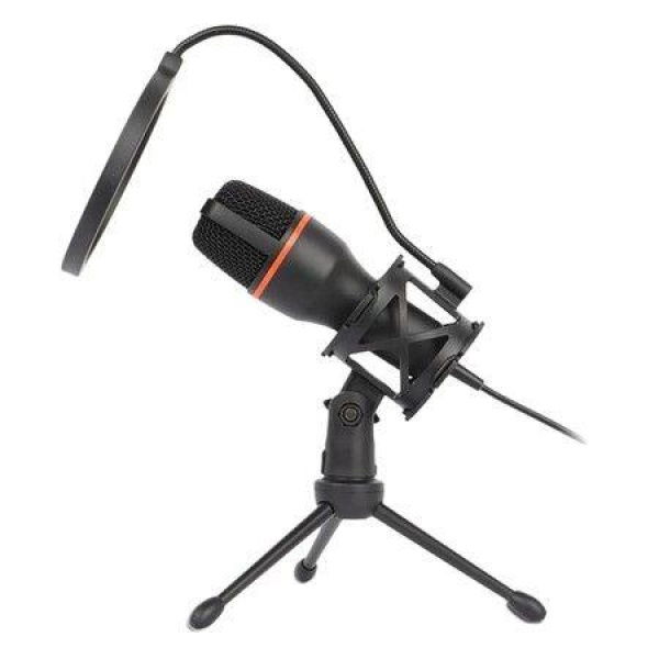 USB Microphone With Tripod Stand And PC Filter Microphone For Karaoke Recording Chat Online Podcasting Games