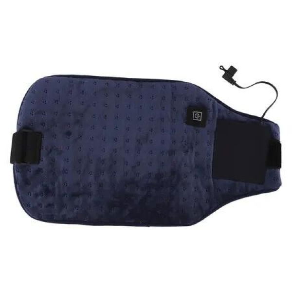 USB Powered Heated Waist Wrap Adaptable Temperature Menstruation Crustration Heating Pad Heating Waist Wrap Heating Pad for Waist Neck Knee, Blue