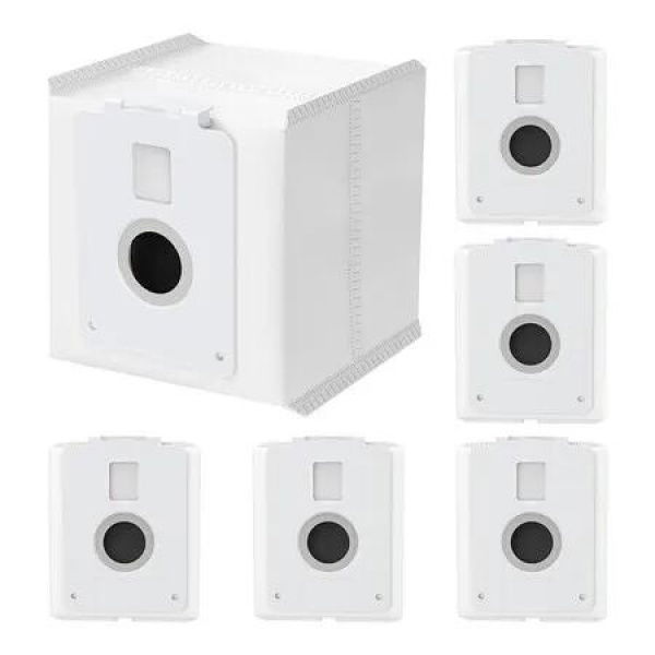 Vacuum Dust Bags 6PCS Replacement Compatible with LG CordZero Cordless Cleaners Disposal Bags for All in One Tower Models A939KBGS A938KBGS A937KGMS