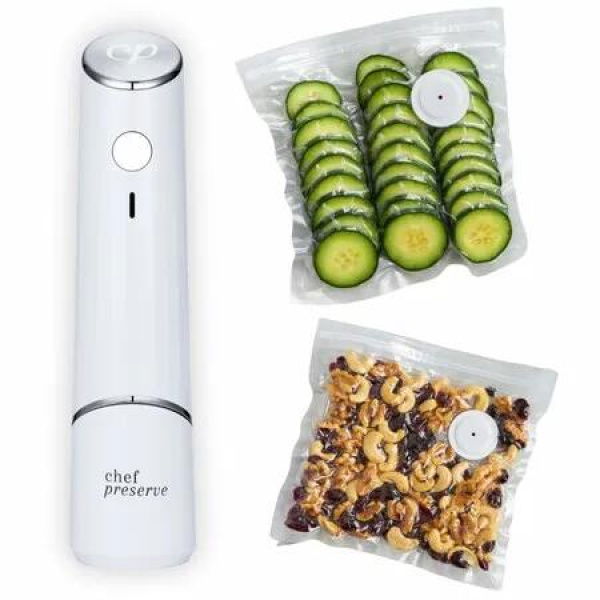 Vacuum Sealer, vacuum sealer for food, handheld vacuum sealer, compact vacuum sealer Vacuum Sealer 30 Bags